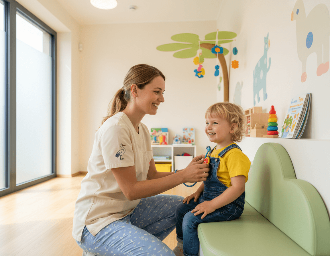Prostory ordinace Opatovská pediatrie